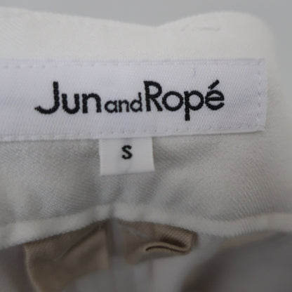 Jun and Rope(ジュン アンド ロペ) ガウチョパンツ 白 レディース S A
