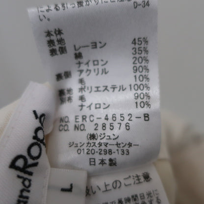Jun and Rope(ジュン アンド ロペ) レーススカート ベージュ レディース L A
