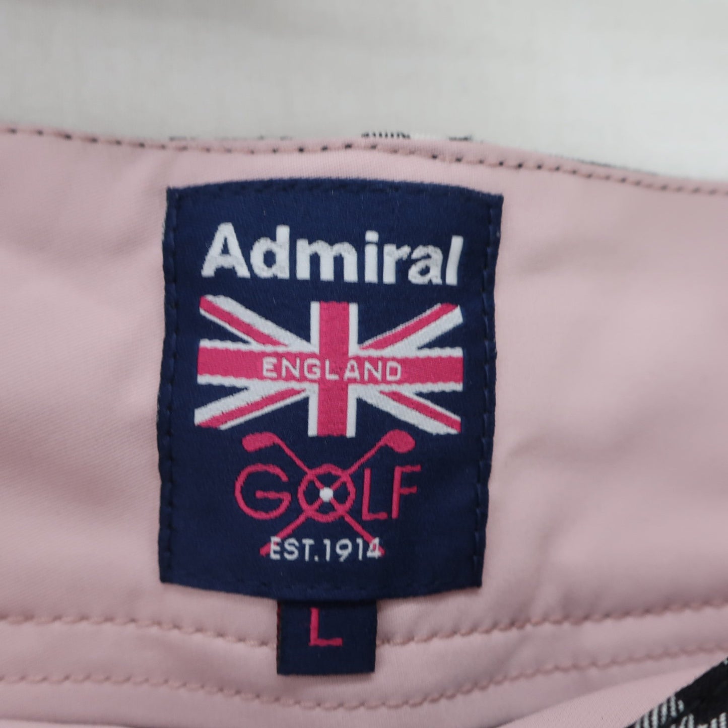 Admiral(アドミラル) キュロットスカート 白黒チェック レディース L A