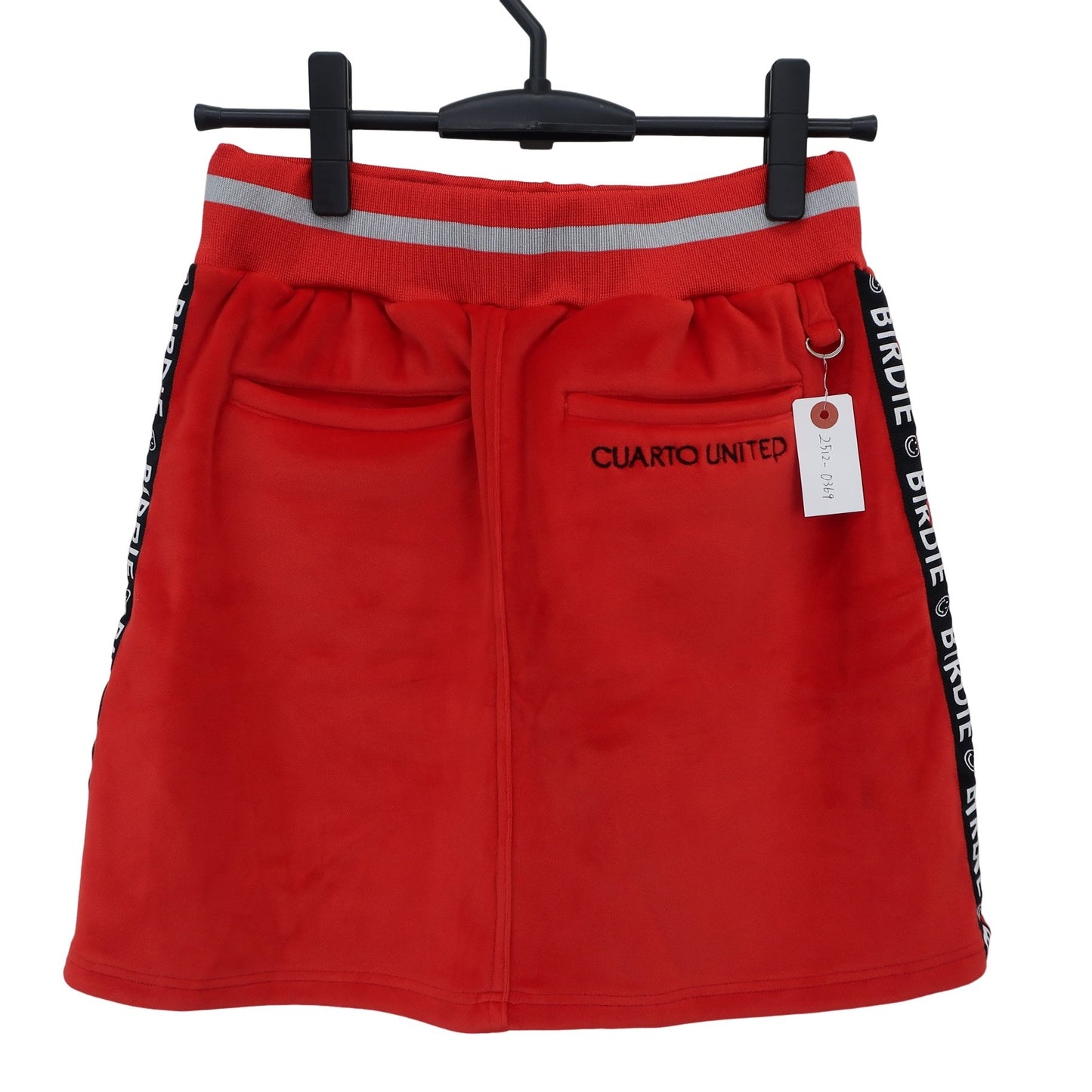Cuarto UNITED(クアルトユナイテッド) フリーススカート 赤 レディース M A