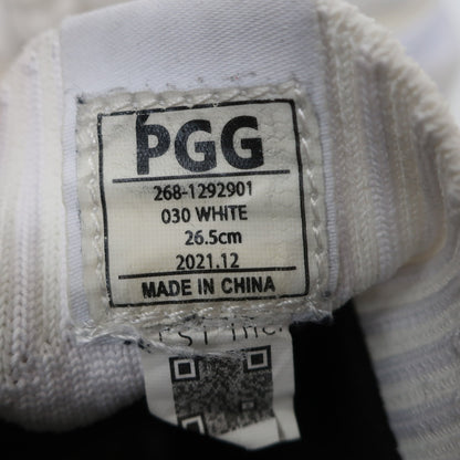 PGG by PEARLY GATES(ピージージー) ゴルフシューズ 白 メンズ 26.5cm 268-1292901 B