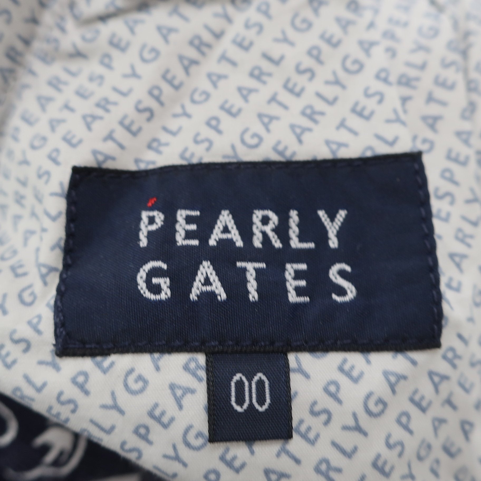 PEARLY GATES(パーリーゲイツ) スカート ネイビー白総柄 レディース 0 055-2234020 A