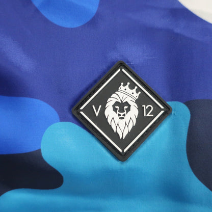 V12(ヴィトゥエルブ) パーカー グレー青カモフラ柄 メンズ L V122010-SW03 A