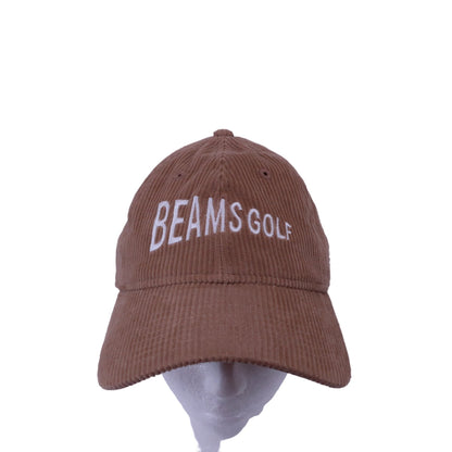 BEAMS GOLF(ビームスゴルフ) コーデュロイキャップ ベージュ メンズ フリーサイズ A