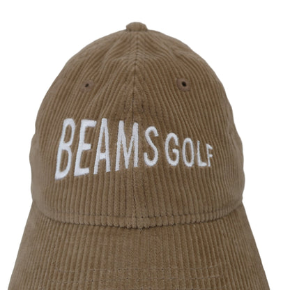 BEAMS GOLF(ビームスゴルフ) コーデュロイキャップ ベージュ メンズ フリーサイズ A