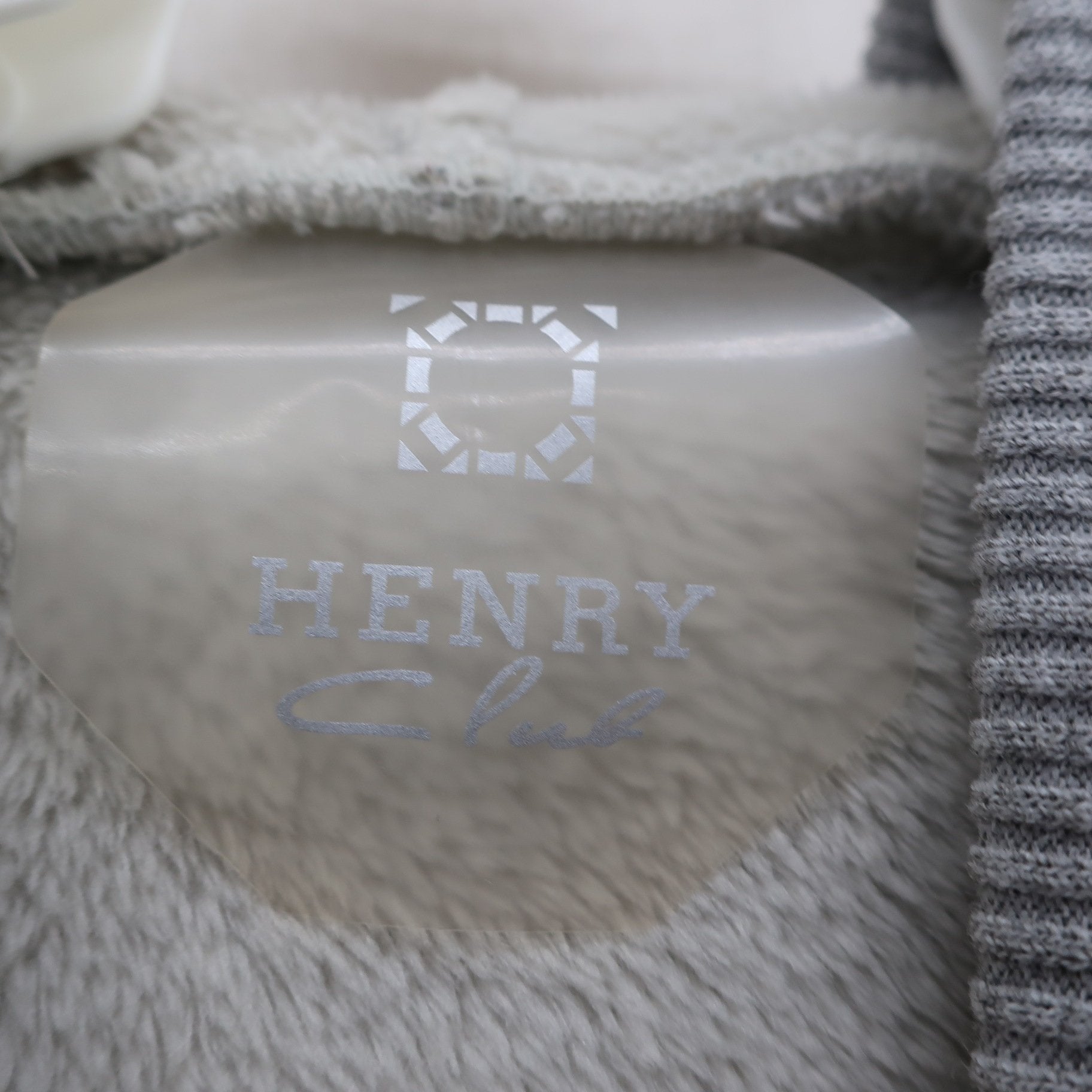 HENRY Club ボアベスト グレー レディース 40 A