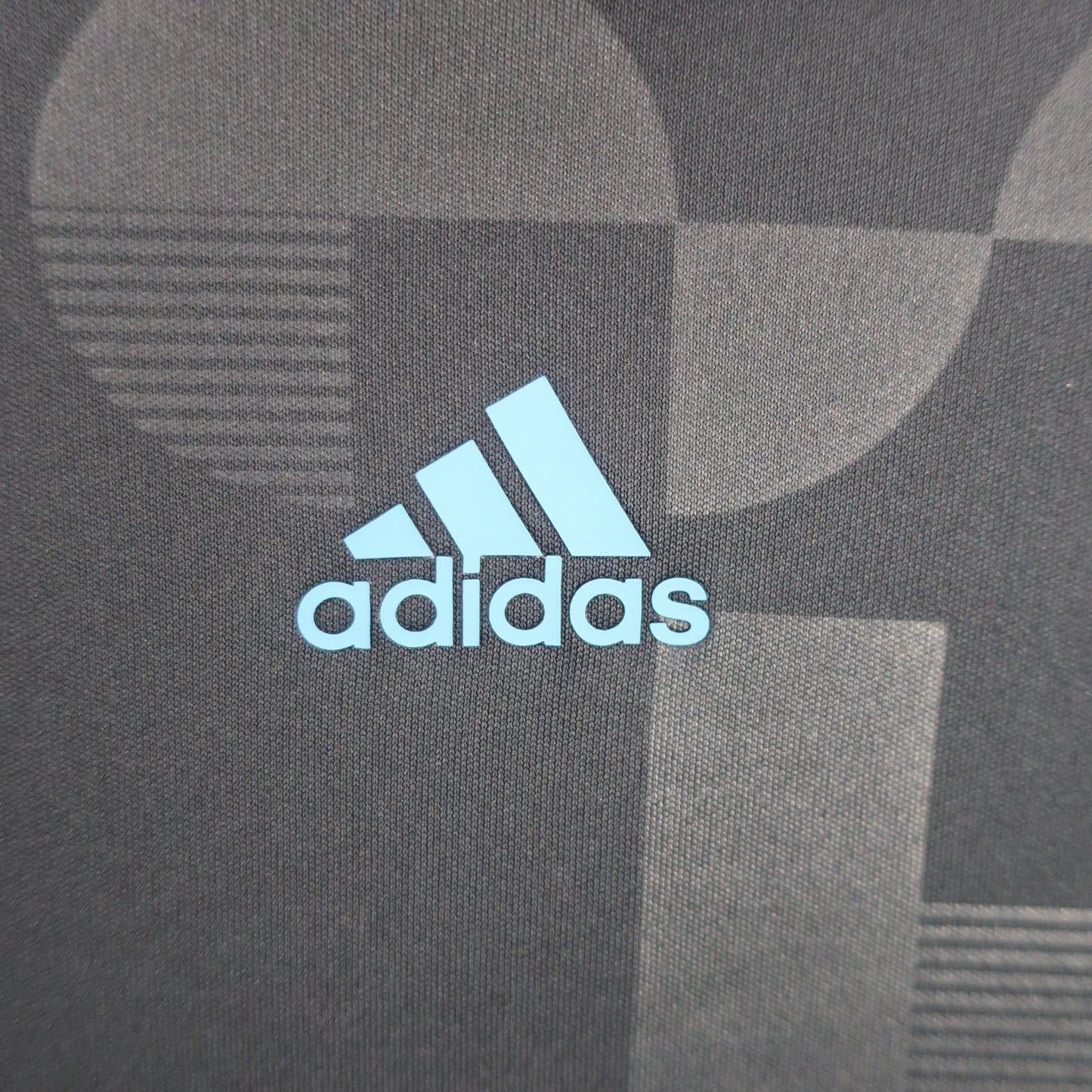 adidas(アディダス) 半袖モックネックシャツ ネイビー レディース L A