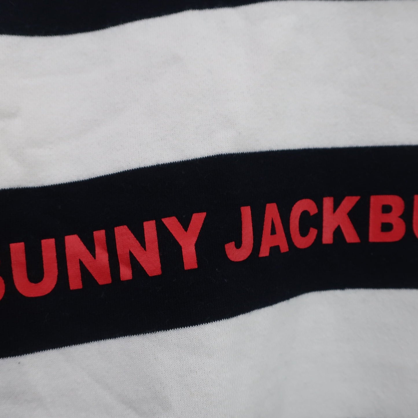 Jack Bunny(ジャックバニー) トレーナー 白ネイビー レディース 2 263-2162168 B