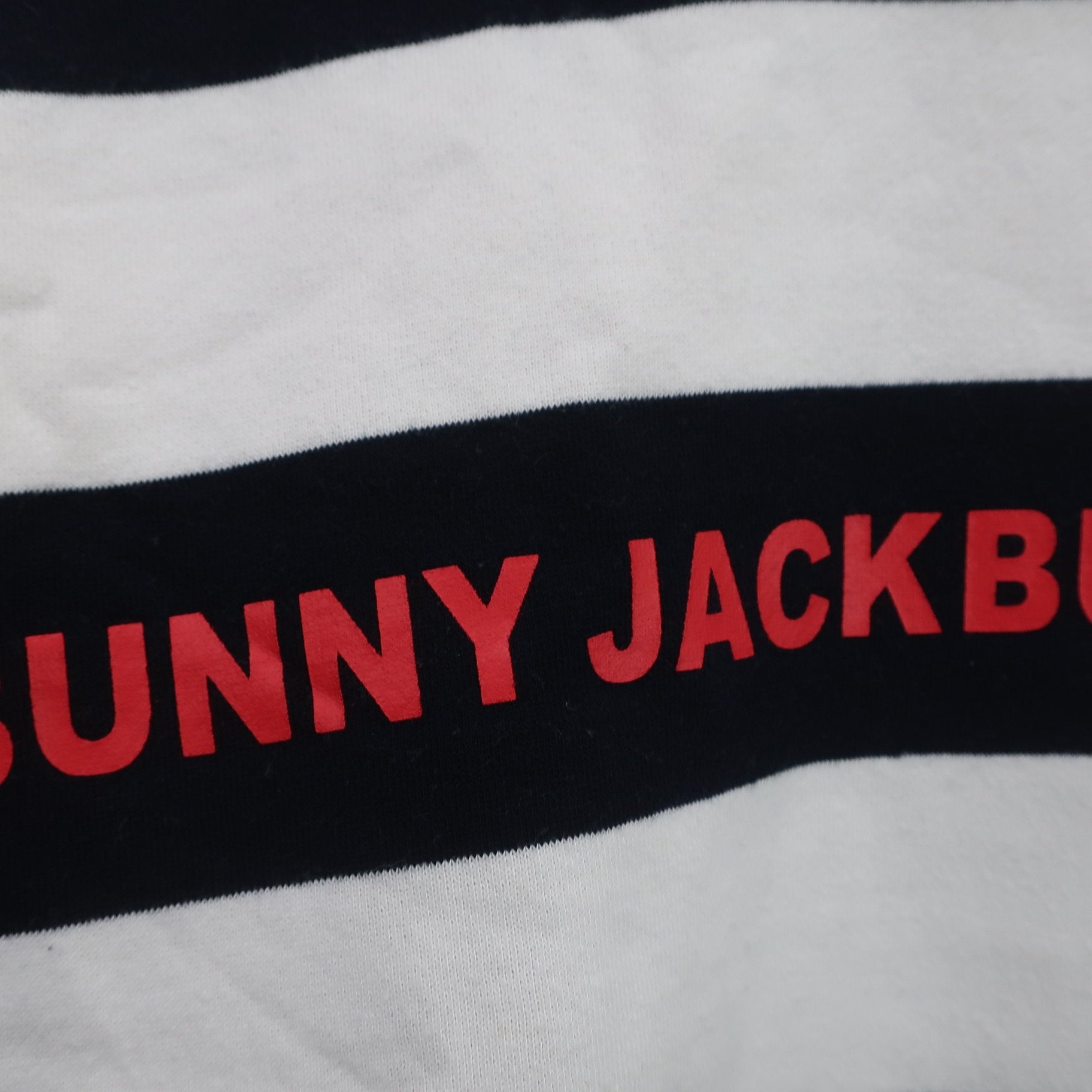 Jack Bunny(ジャックバニー) トレーナー 白ネイビー レディース 2 263-2162168 B