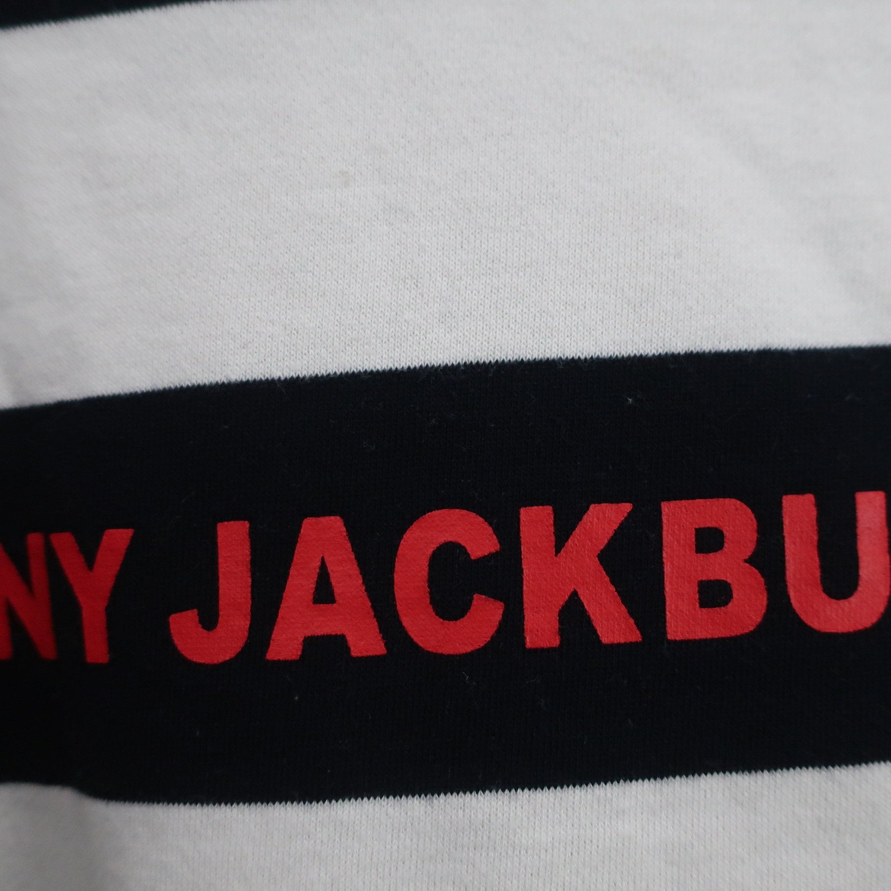 Jack Bunny(ジャックバニー) トレーナー 白ネイビー レディース 2 263-2162168 B