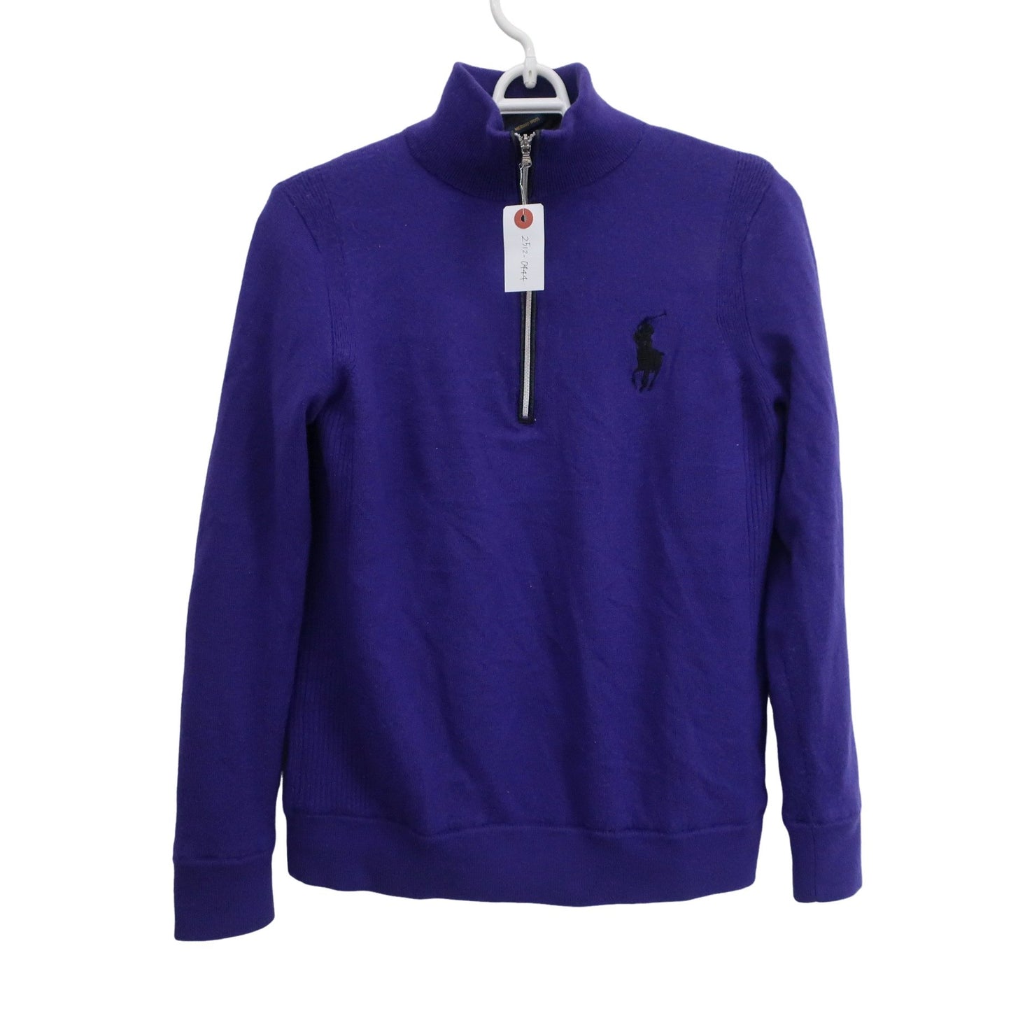 POLO GOLF(ポロゴルフ) フルジップニットジャケット 紫 レディース M A