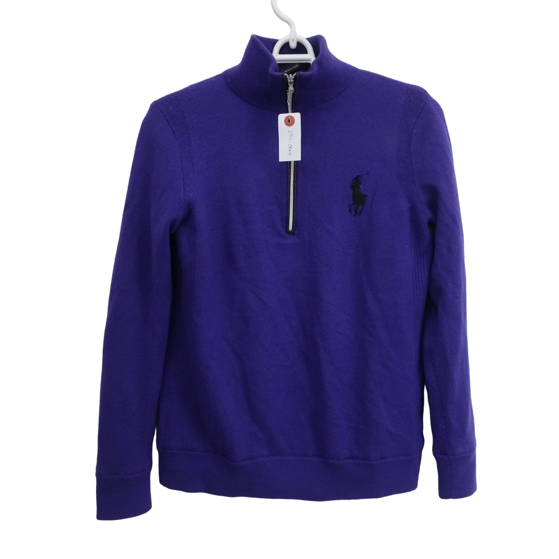 POLO GOLF(ポロゴルフ) フルジップニットジャケット 紫 レディース M A