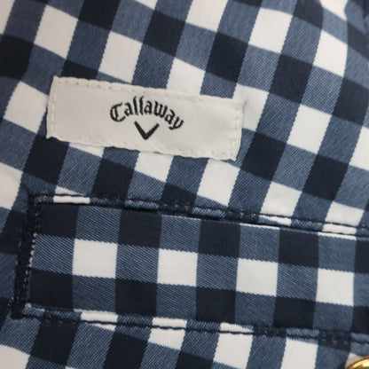 Callaway(キャロウェイ) ハーフパンツ 白青チェック レディース M 241-124832 A