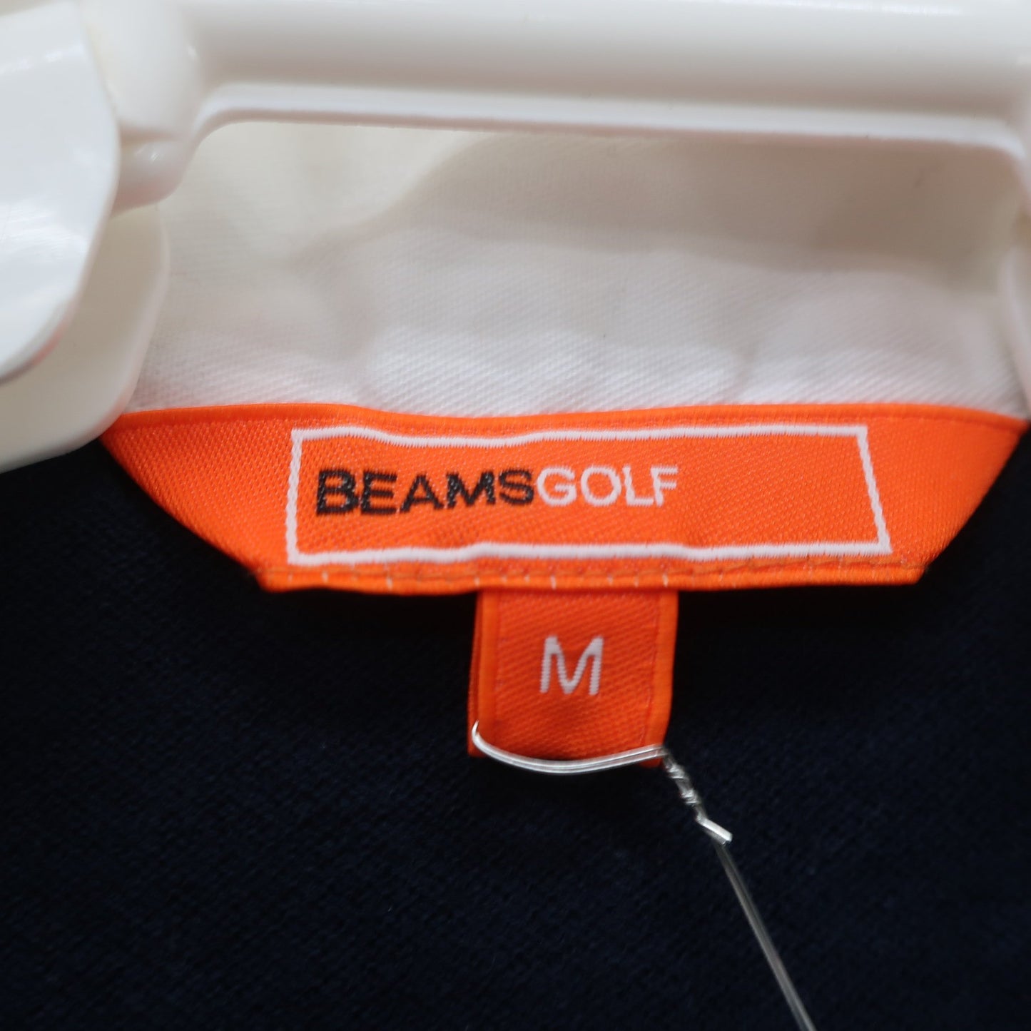 BEAMS GOLF(ビームスゴルフ) ポロシャツ ネイビー白赤 レディース M B