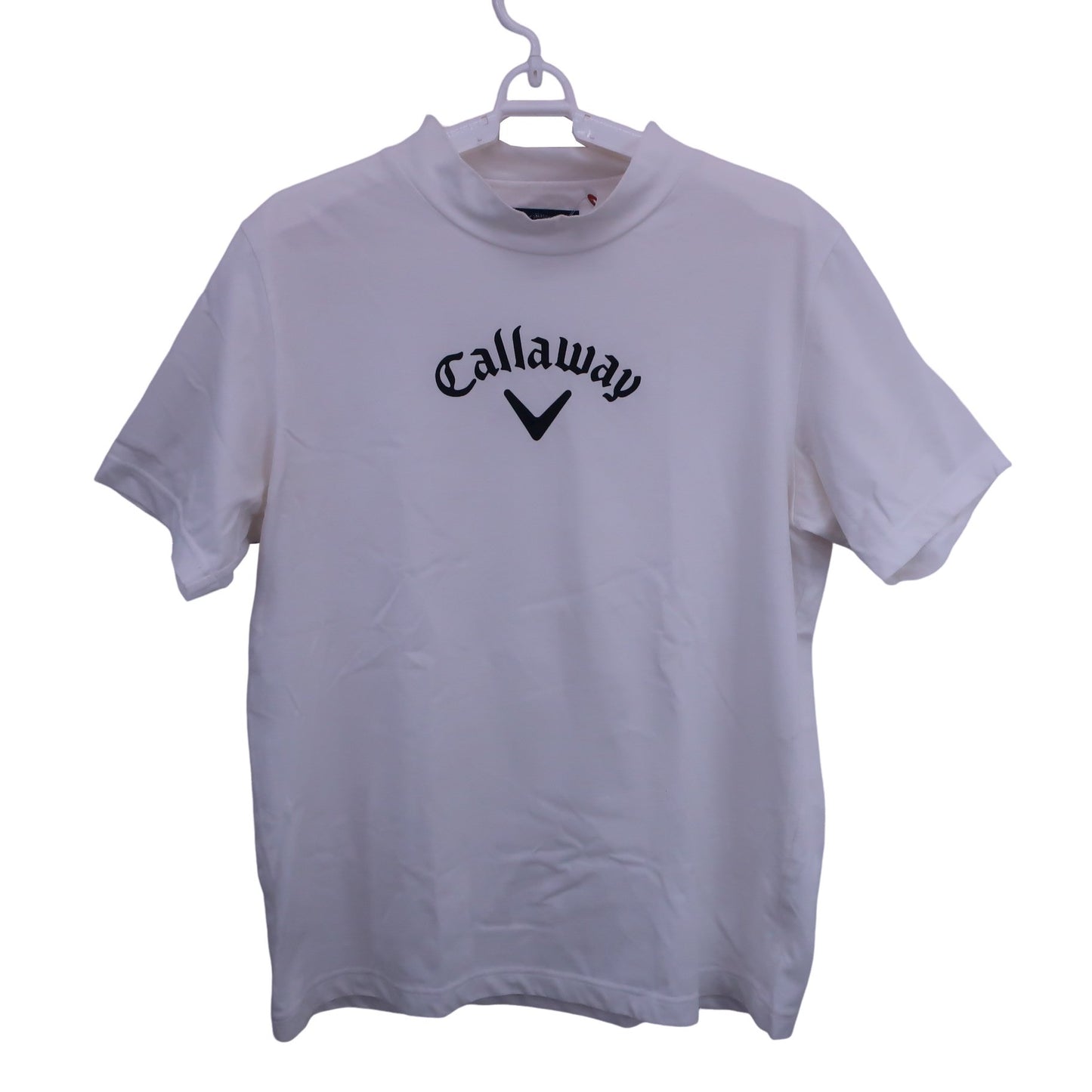 Callaway(キャロウェイ) 半袖モックネックシャツ 白 メンズ L 241-0134429 B