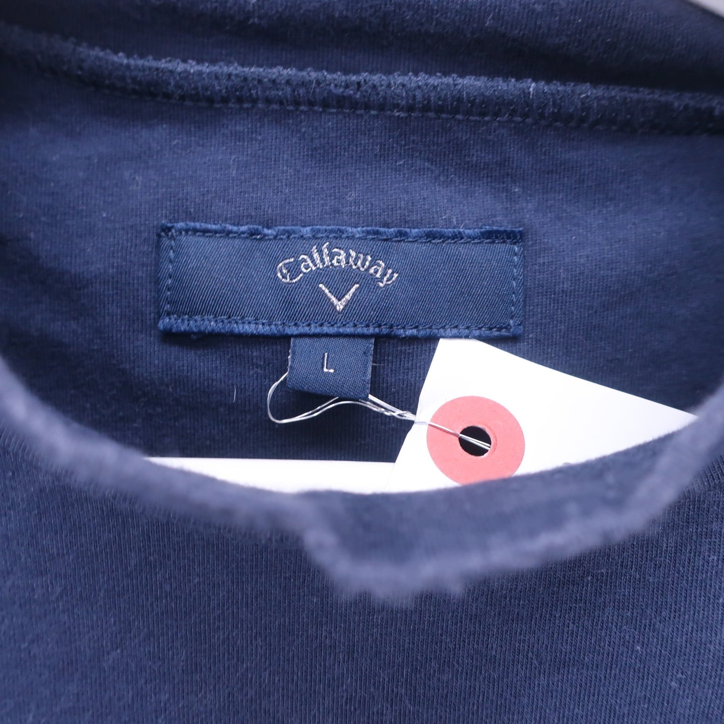 Callaway(キャロウェイ) 半袖モックネックシャツ ネイビー メンズ L 241-0134429 B