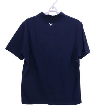 Callaway(キャロウェイ) 半袖モックネックシャツ ネイビー メンズ L 241-0134429 B
