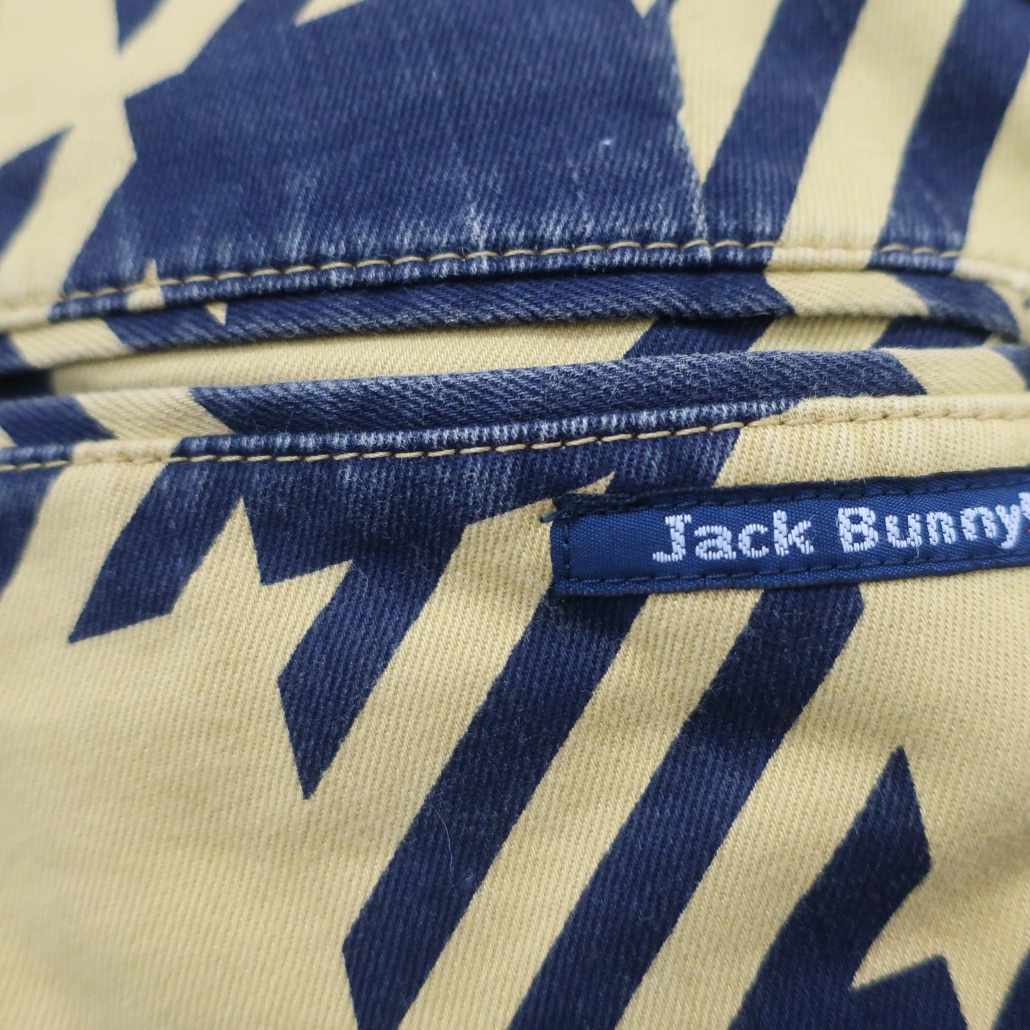 Jack Bunny(ジャックバニー) パンツ 黄色黒総柄 メンズ 5 262-0231931 B
