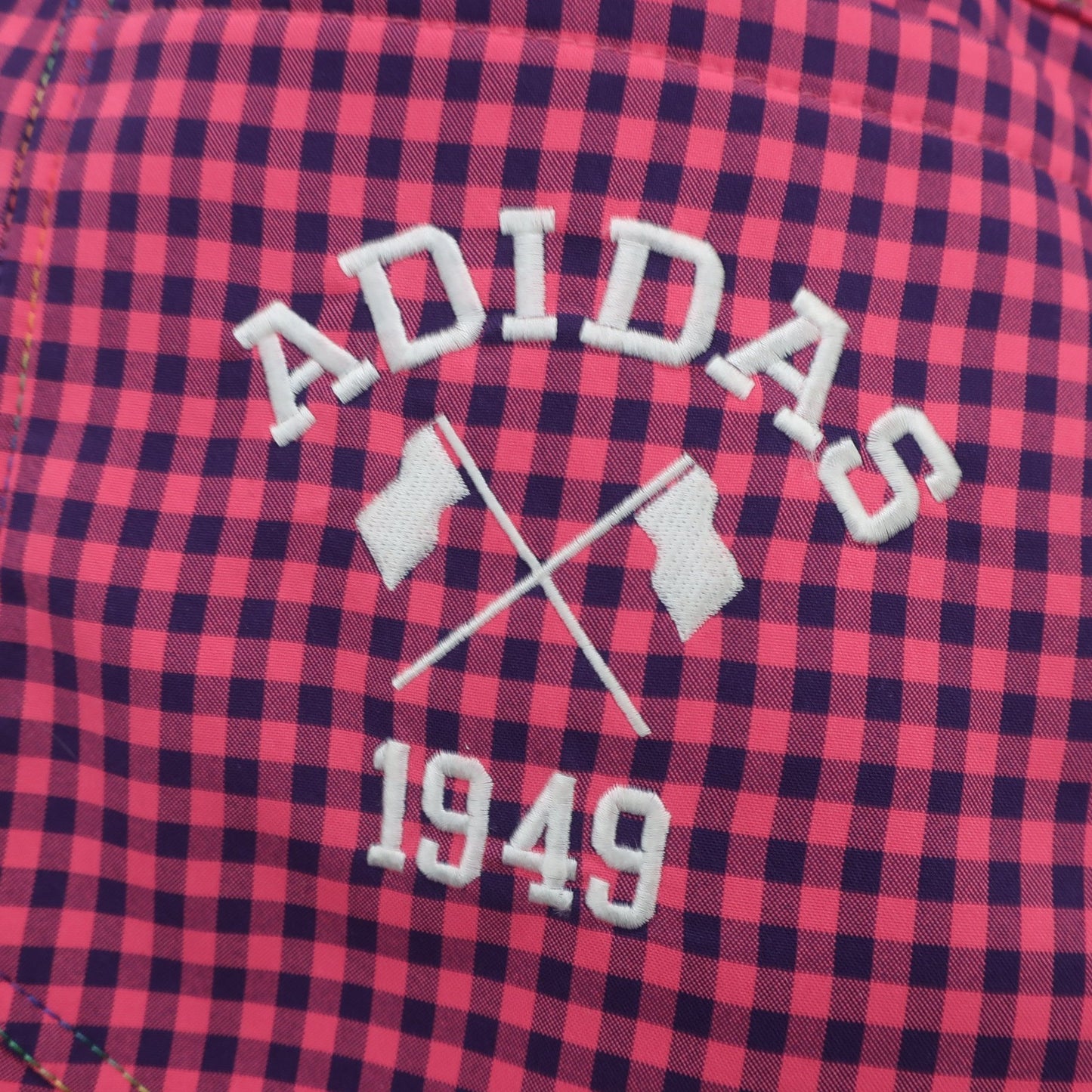 adidas(アディダス) パンツ ピンクネイビーチェック メンズ 79 A