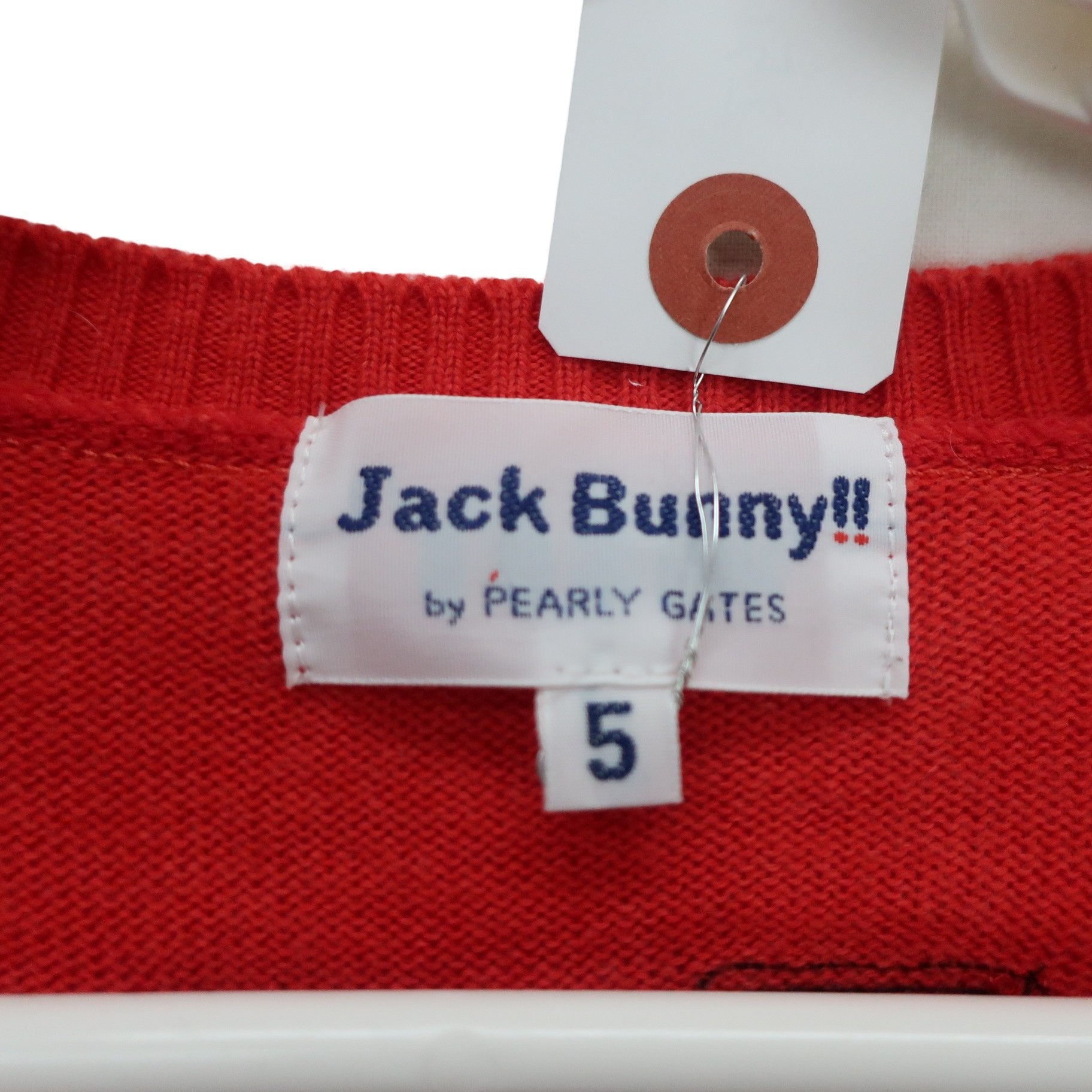 Jack Bunny(ジャックバニー) セーター 赤 メンズ 5 262-7170101 B