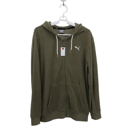 PUMA GOLF(プーマゴルフ) パーカー オリーブカラー メンズ M B