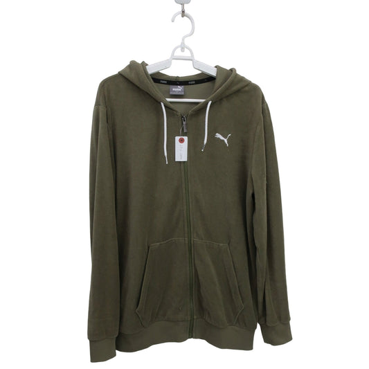 PUMA GOLF(プーマゴルフ) パーカー オリーブカラー メンズ M B