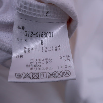 New Balance golf(ニューバランスゴルフ) 半袖モックネックシャツ 白 メンズ 6 012-0166001 B