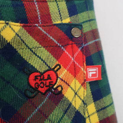 FILA GOLF(フィラゴルフ) パンツ カラフルチェック レディース L A