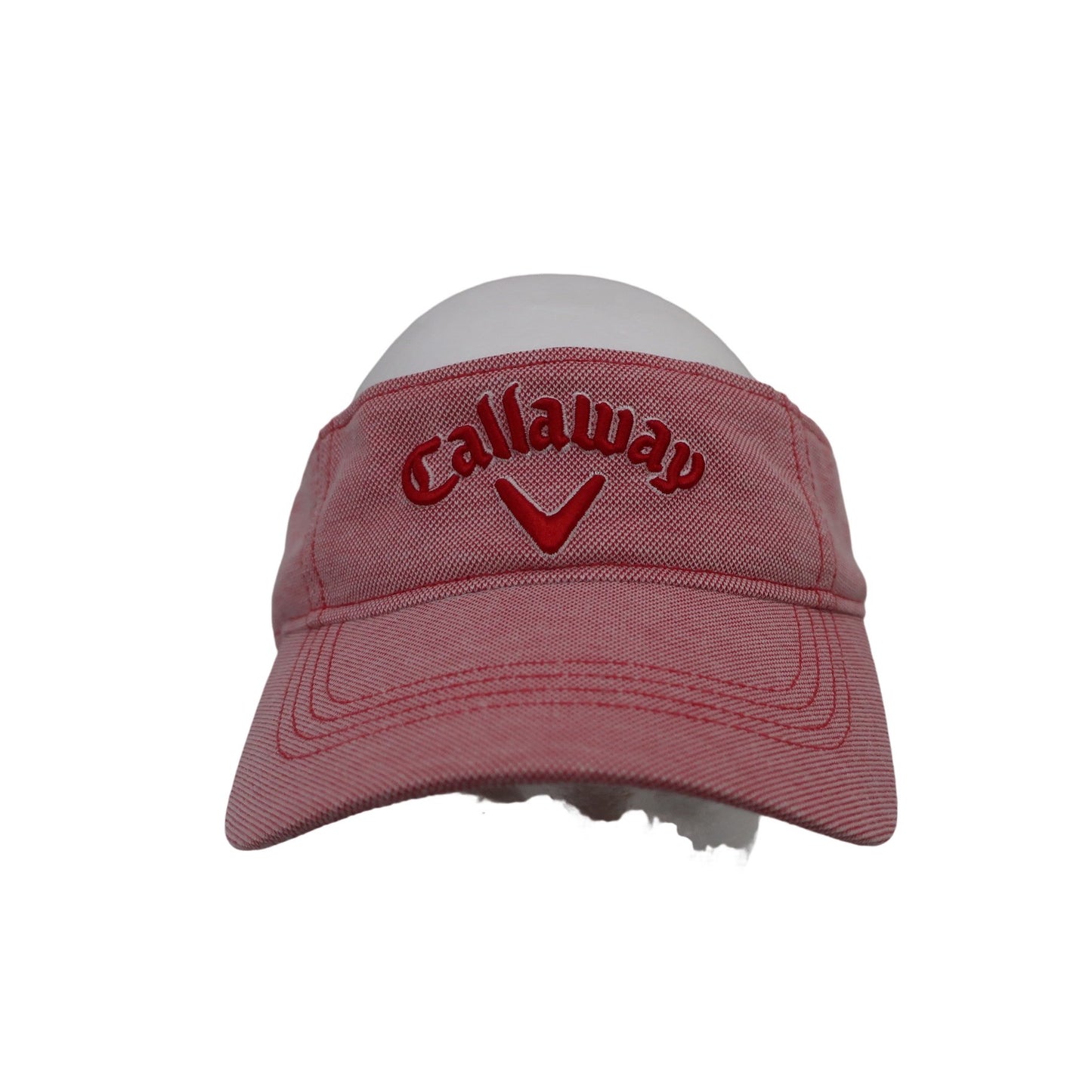 Callaway(キャロウェイ) サンバイザー 赤 レディース フリーサイズ B