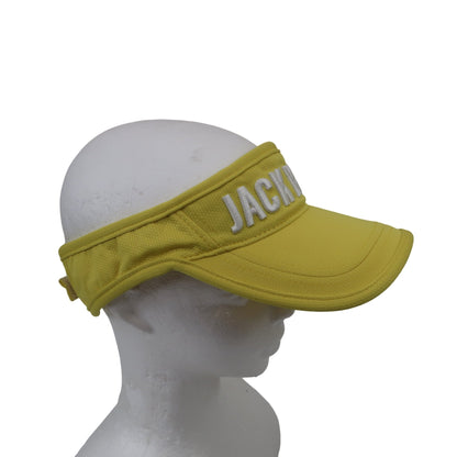 Jack Bunny(ジャックバニー) サンバイザー 黄色 レディース フリーサイズ B