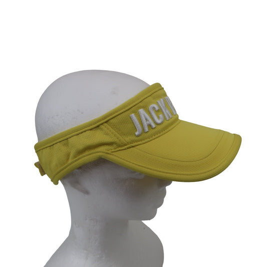 Jack Bunny(ジャックバニー) サンバイザー 黄色 レディース フリーサイズ B