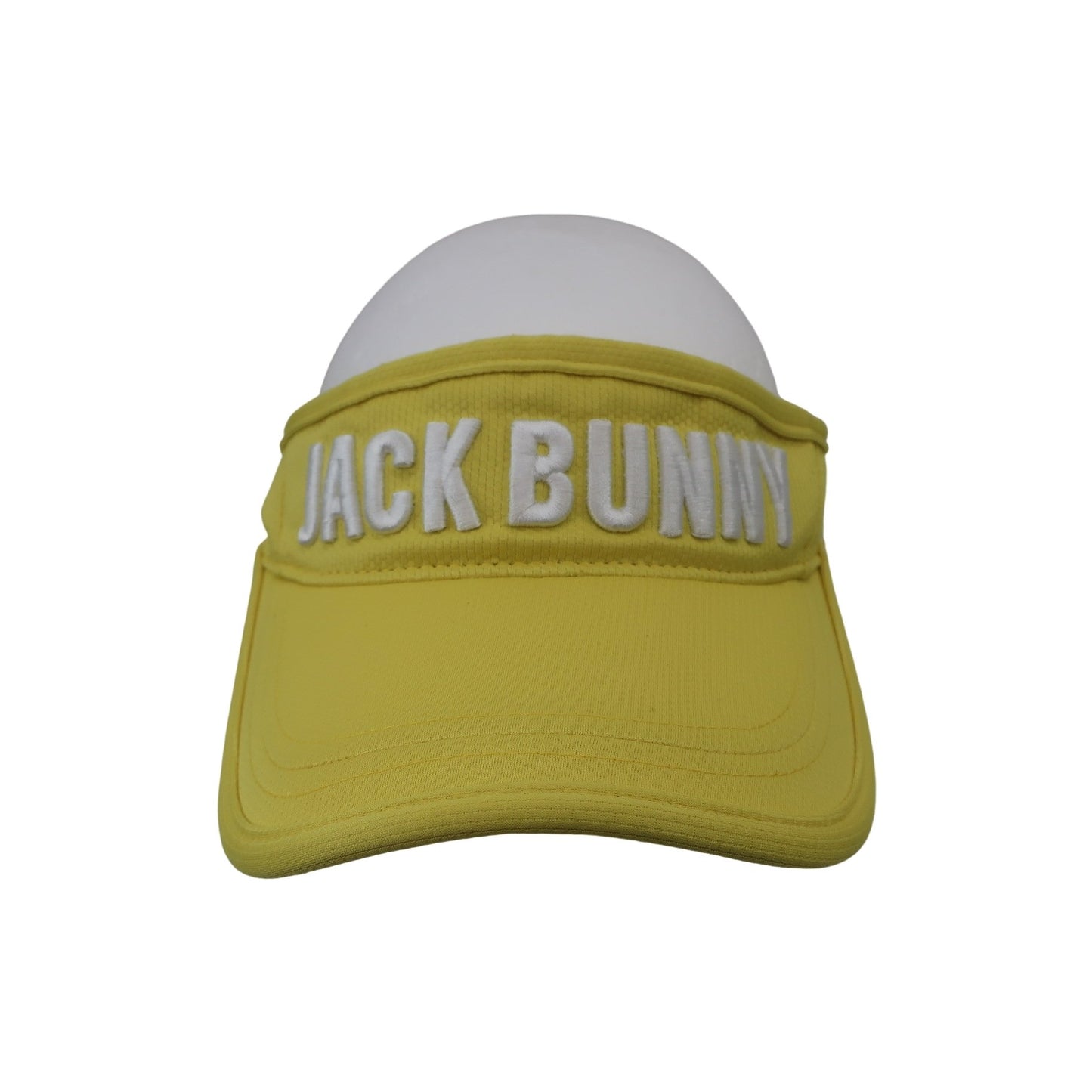 Jack Bunny(ジャックバニー) サンバイザー 黄色 レディース フリーサイズ B