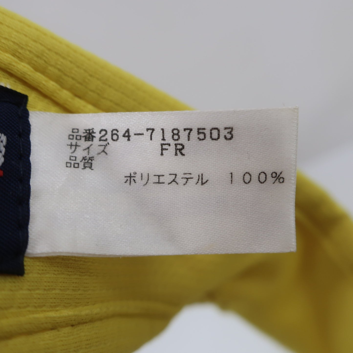 Jack Bunny(ジャックバニー) サンバイザー 黄色 レディース フリーサイズ B