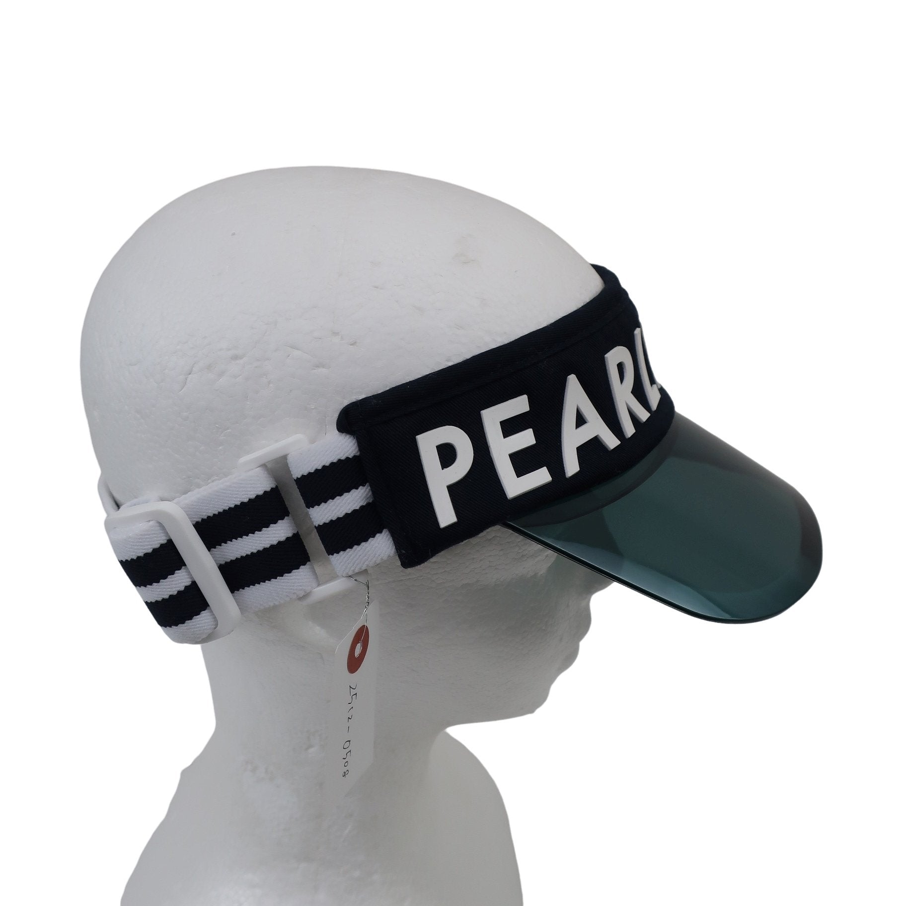 PEARLY GATES(パーリーゲイツ) サンバイザー 黒 レディース フリーサイズ S