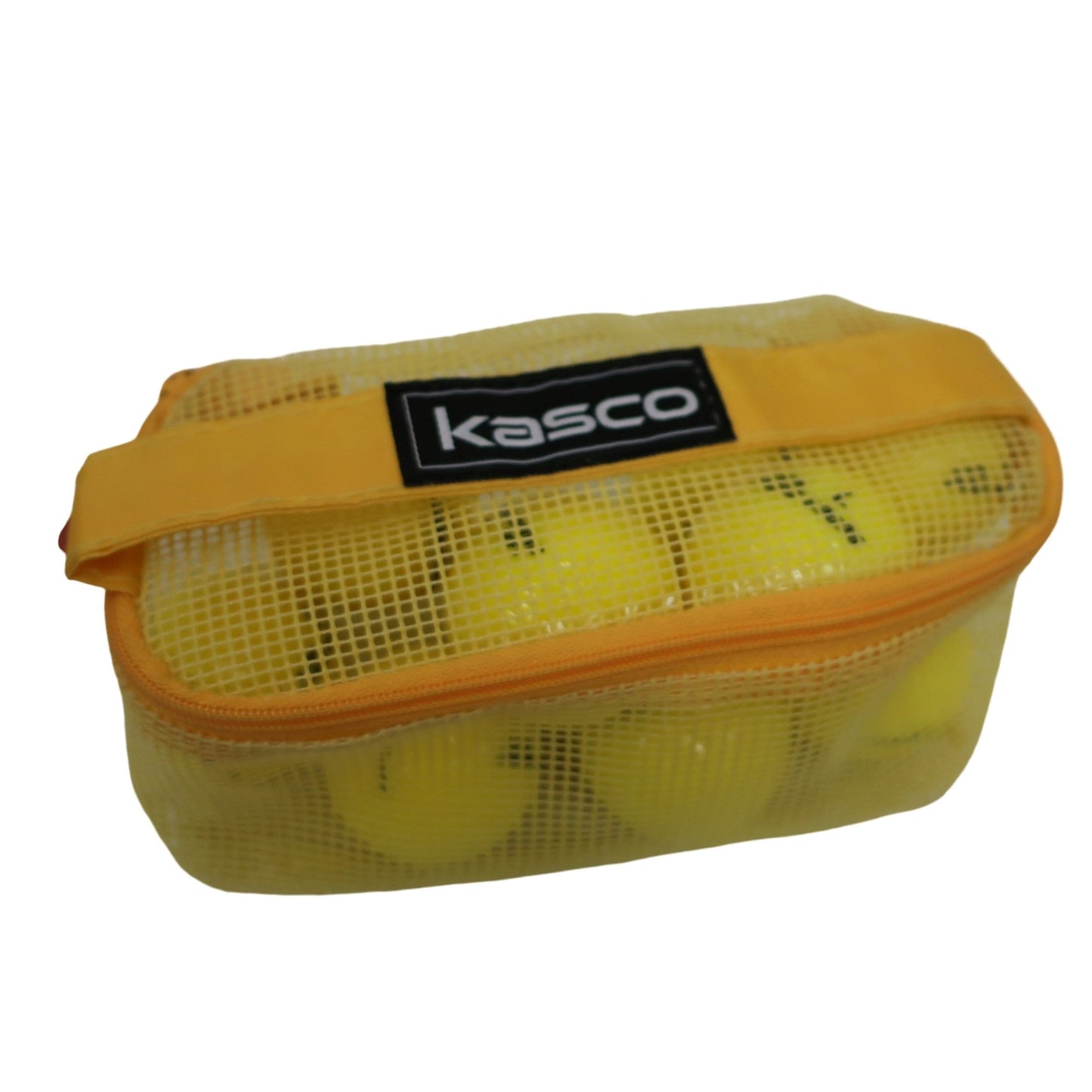 Kasco(キャスコ) ボールケース&ゴルフボール 黄色 10球 A
