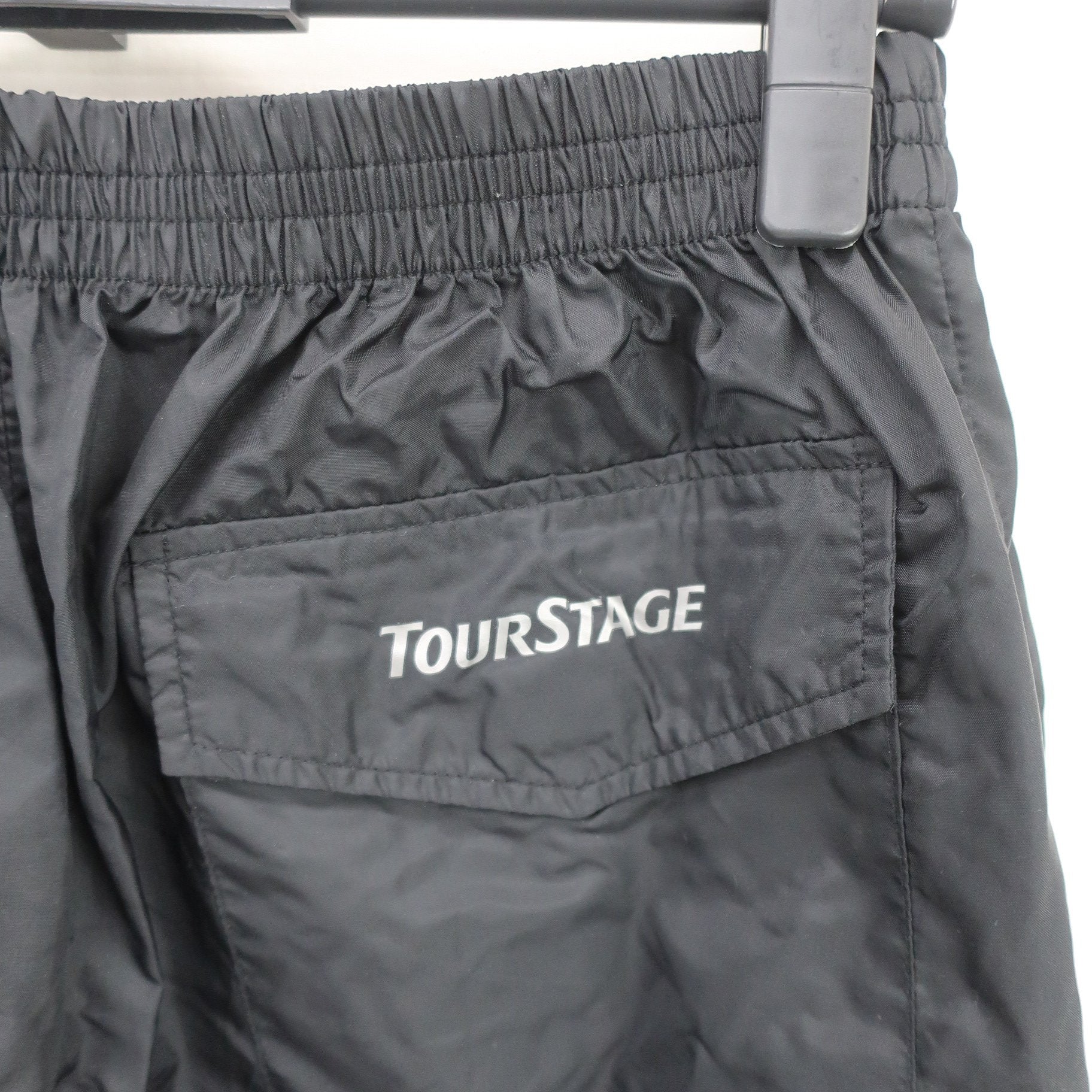 TOURSTAGE(ツアーステージ) ナイロンパンツ 黒 メンズ L B