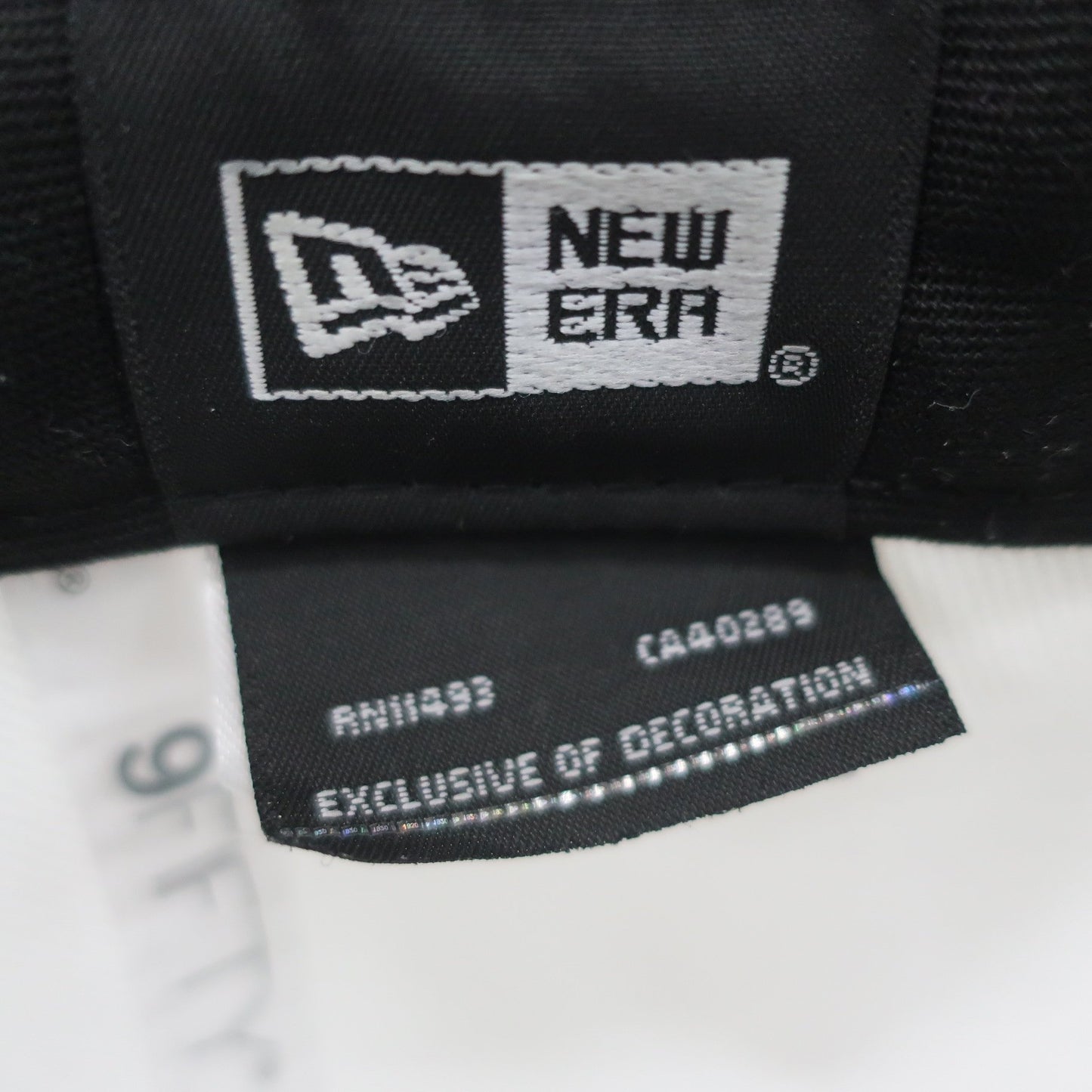 NEW ERA(ニューエラ) キャップ 白 メンズ フリーサイズ A