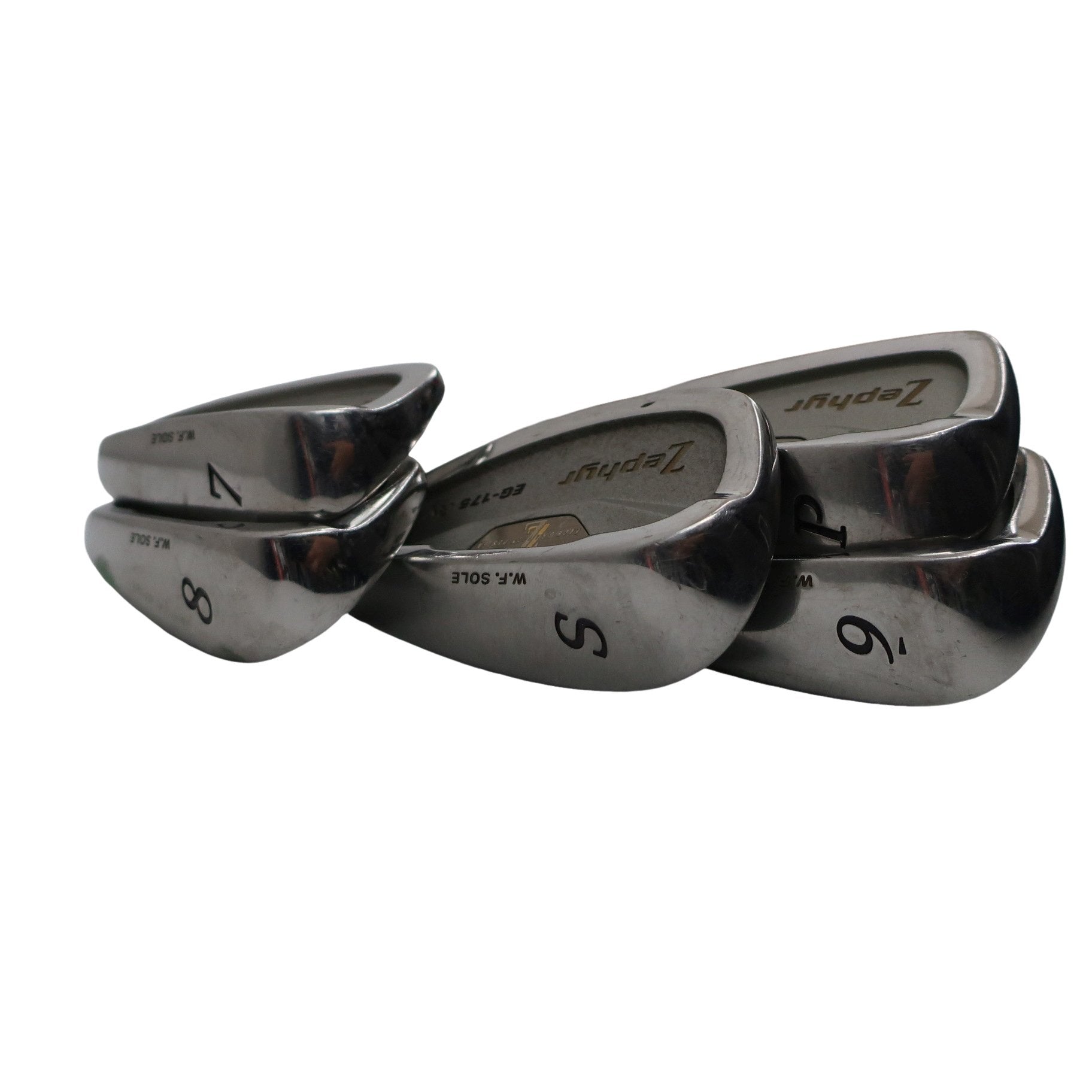 MIZUNO(ミズノ) アイアン5本 5S レディース I#7-9 PW SW Zephyr EG-175 RV B