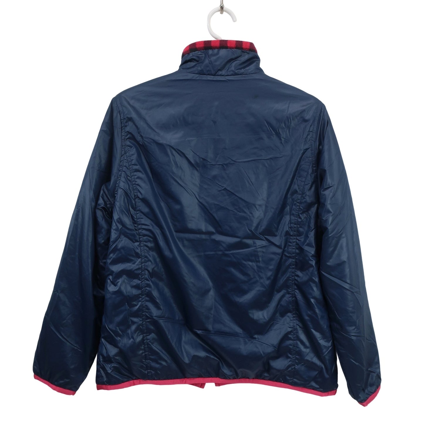 marie claire sport(マリ・クレール・スポーツ) リバーシブルジャケット ネイビー / ピンクチェック レディース LL A