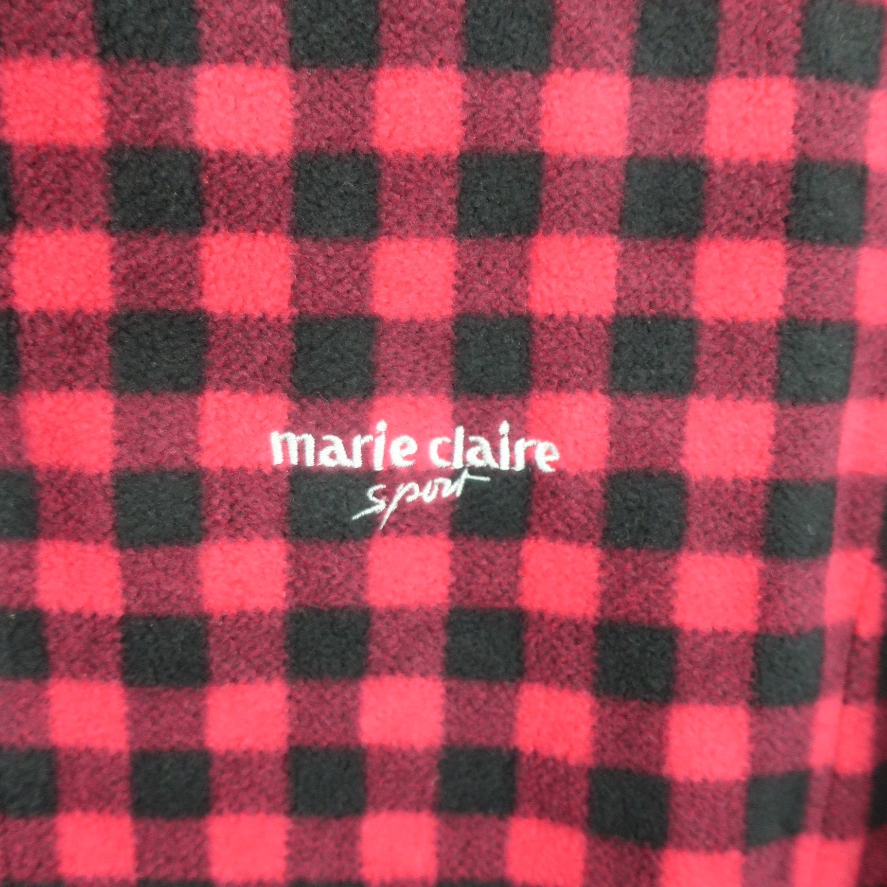marie claire sport(マリ・クレール・スポーツ) リバーシブルジャケット ネイビー / ピンクチェック レディース LL A