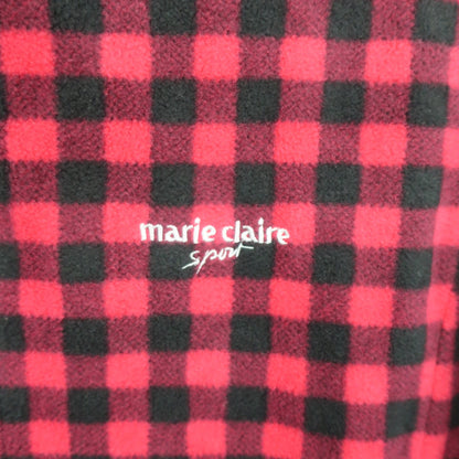 marie claire sport(マリ・クレール・スポーツ) リバーシブルジャケット ネイビー / ピンクチェック レディース LL A