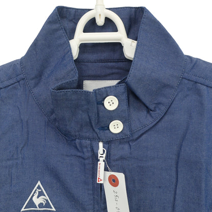 le coq sportif(ルコックスポルティフ) 薄手ブルゾン 青 レディース L A