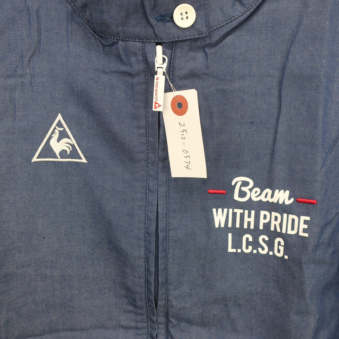 le coq sportif(ルコックスポルティフ) 薄手ブルゾン 青 レディース L A