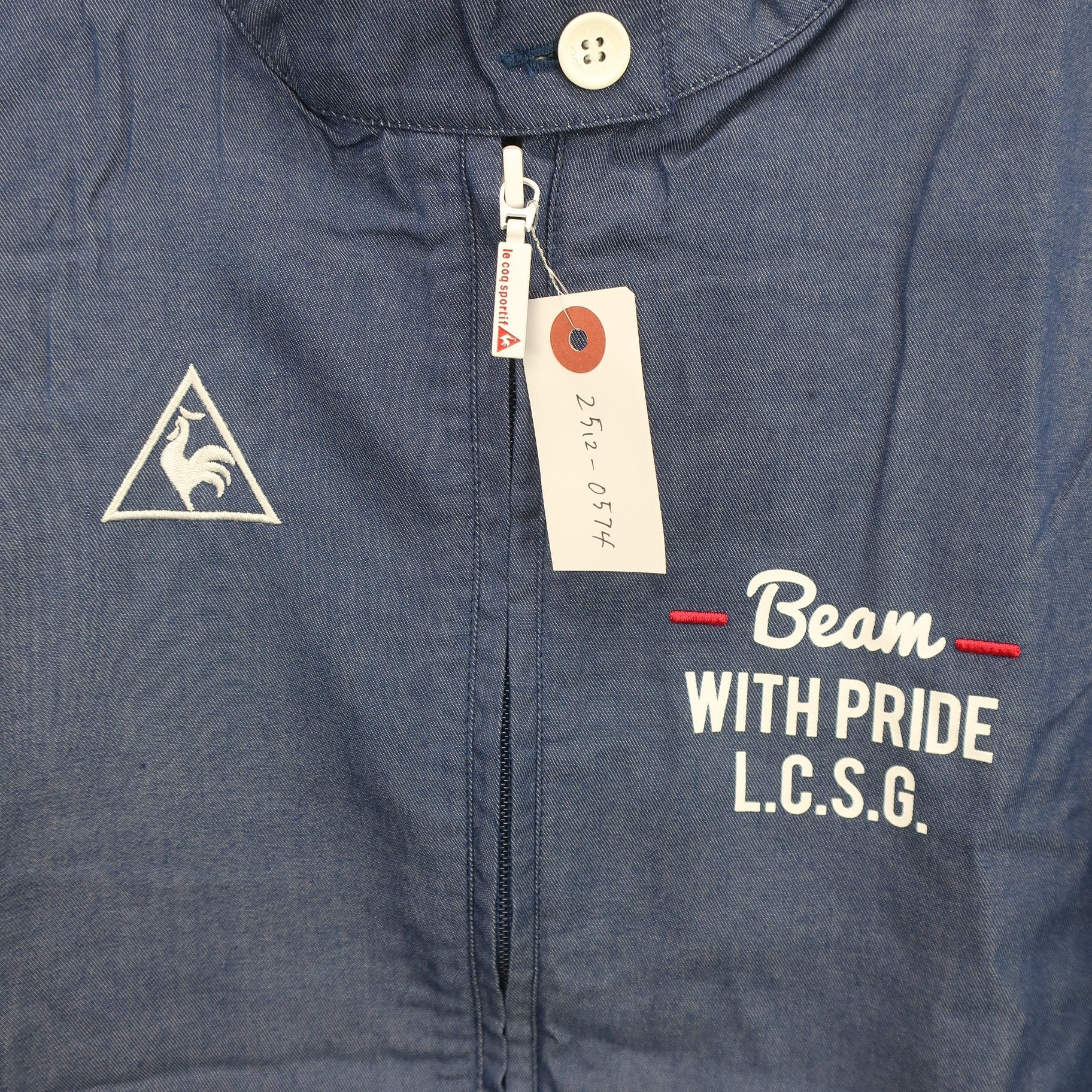 le coq sportif(ルコックスポルティフ) 薄手ブルゾン 青 レディース L A