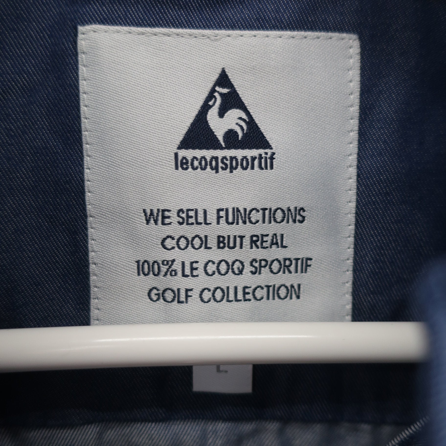 le coq sportif(ルコックスポルティフ) 薄手ブルゾン 青 レディース L A