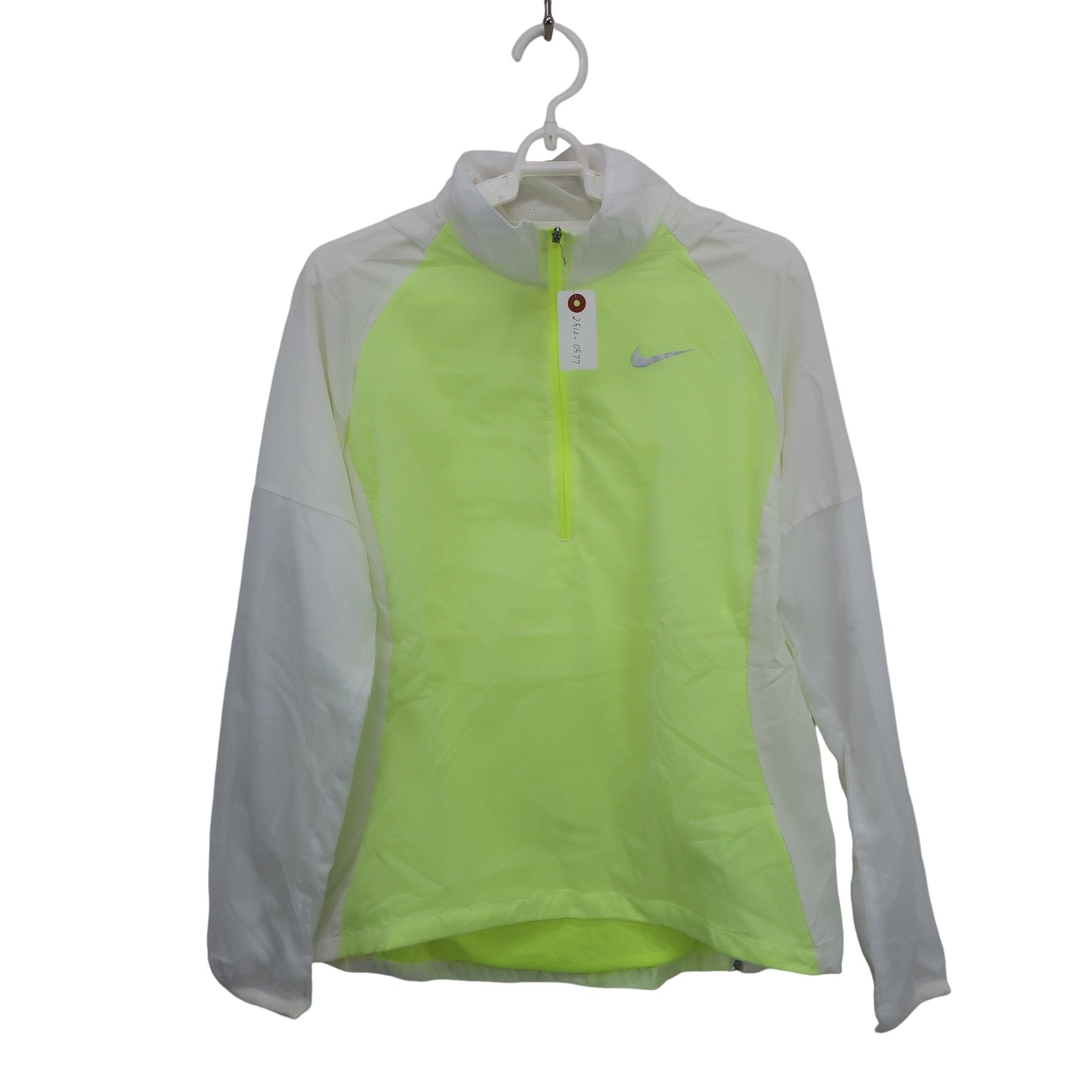 NIKE GOLF(ナイキゴルフ) ハーフジップシャツ 黄色白 レディース XL A