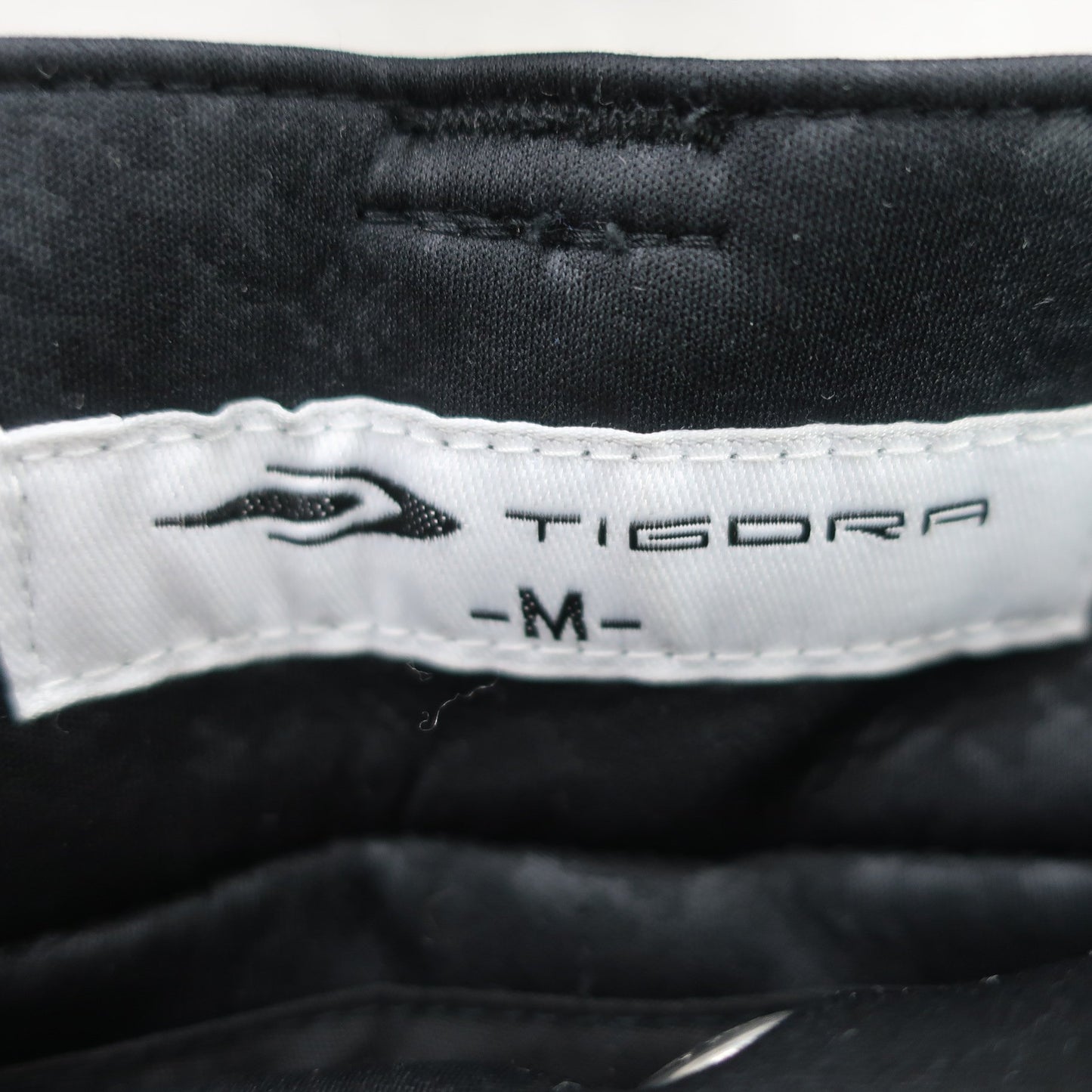 TIGORA(ティゴラ) パンツ 黒千鳥柄 レディース M A