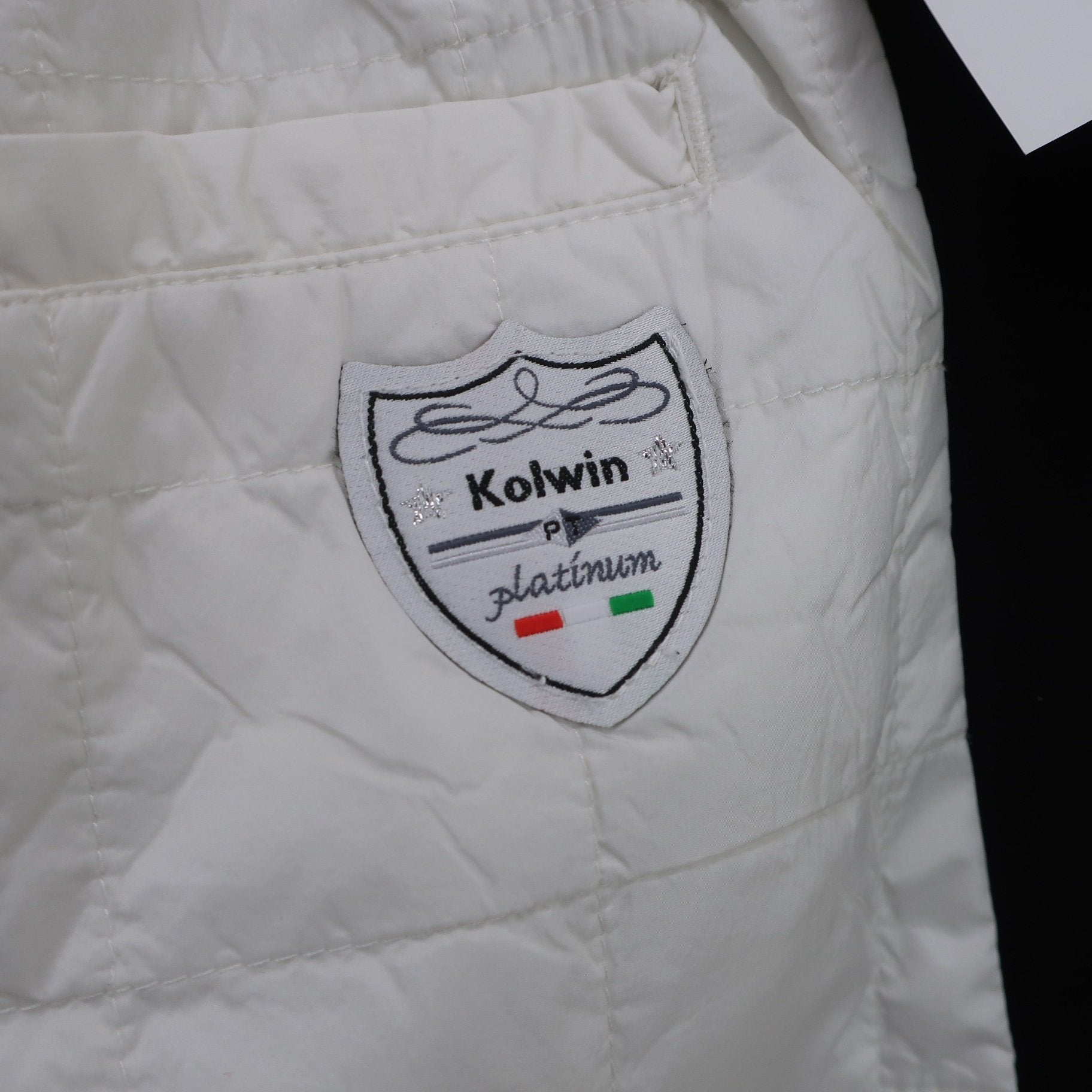 Kolwin(コルウィン) ナイロンスカート 白 レディース L B
