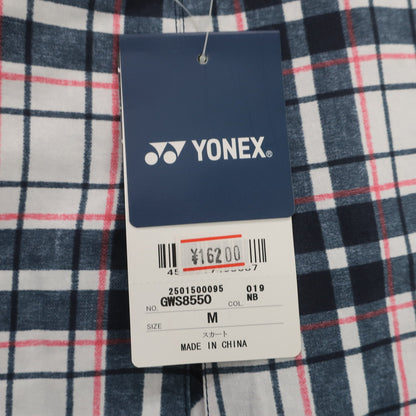 YONEX(ヨネックス) スカート 白ネイビーピンクチェック レディース M N
