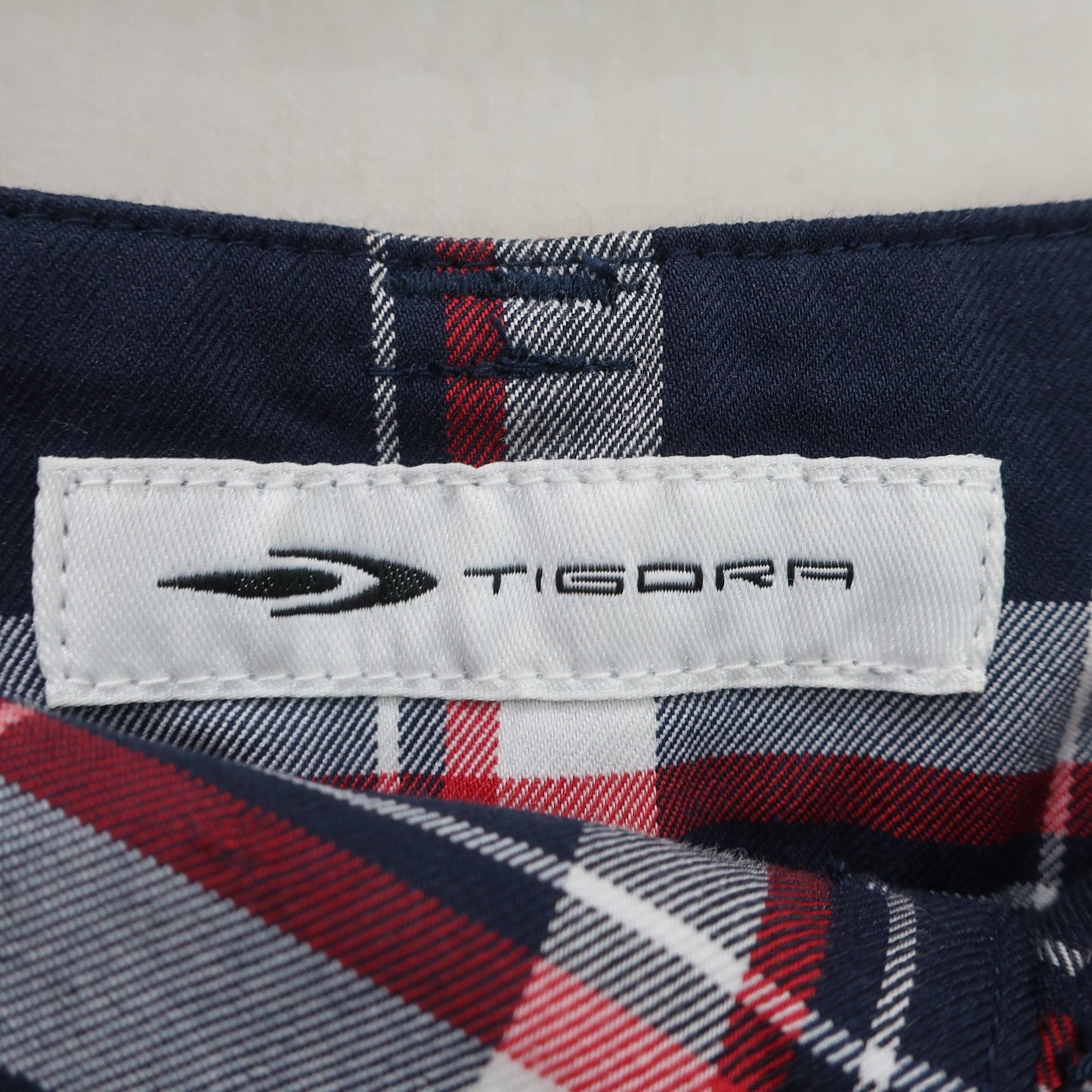 TIGORA(ティゴラ) パンツ 青系チェック レディース 9 A